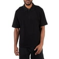 thumbnail image 1 of Burberry Striped-Cuffs Short Sleeved Cotton Polo Shirt, Size XX-Large, 1 of 1