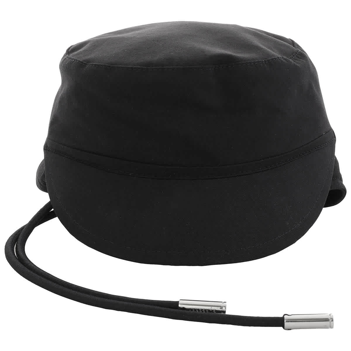 Burberry black straw hat size large Hat Burberry Black size L International in Cotton - 50645669 main image 2