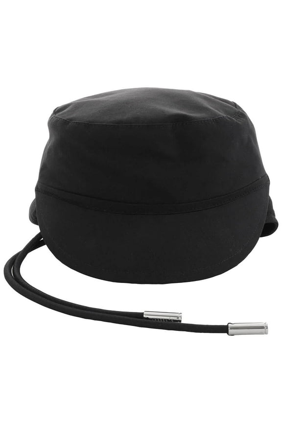 TB Monogram Motif Cotton Hat, Size X-Small