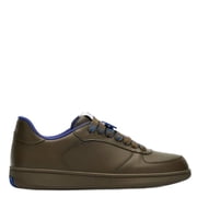 Burberry Terrace Leather Low-Top Sneakers, Brand Size 41  US Size 8