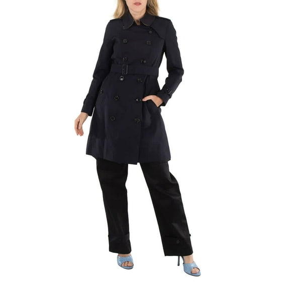 Burberry Mid-Length Chelsea Heritage Trench Coat, Brand Size 6 (US Size 4)