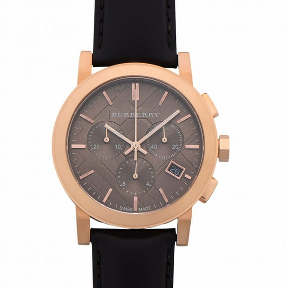 The City Chocolate Leather Watch 38mm BU9755