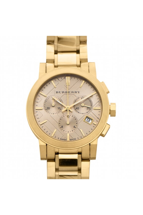 The City Gold-Tone Stainless Steel Ladies Watch 38mm BU9753