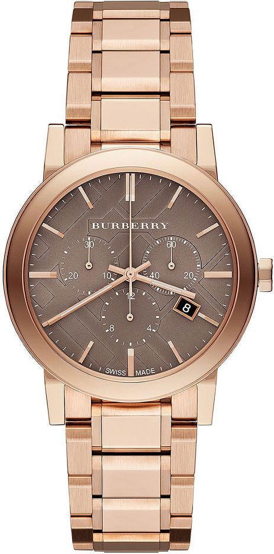 Burberry The City Rose Gold-Tone Unisex Watch BU9754 | eBay display picture 3
