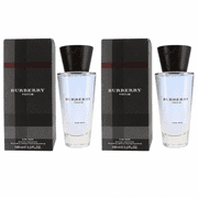Burberry Touch for Men Eau De Toilette Spray, 3.3 fl oz / 100 mL Each, 2-Pack Mens Cologne