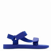 Burberry Trek Debossed Logo Flat Sandals, Brand Size 43 US Size 10