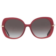 Burberry Unisex BE4374 55mm Sunglasses, Red