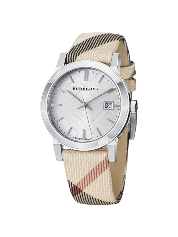 Unisex Classic Checked Analog Quartz 34mm Watch BU9113