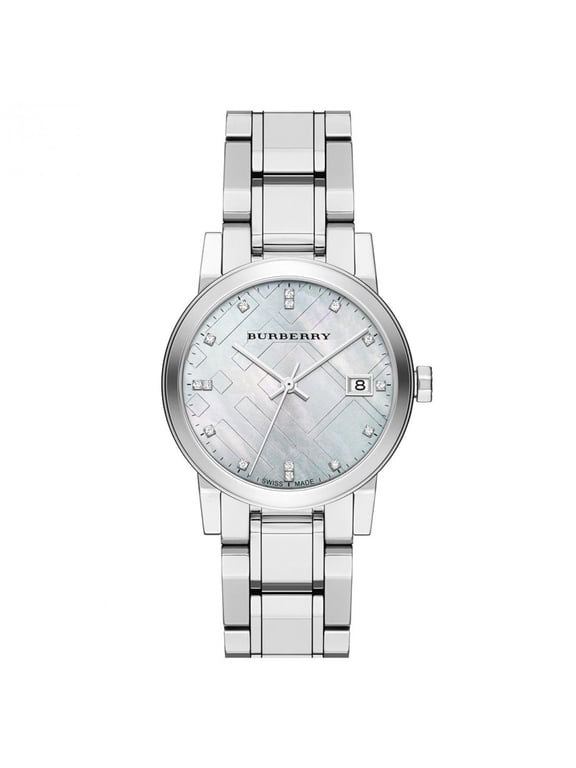 Unisex Classic Checked Analog Quartz 34mm Watch BU9125