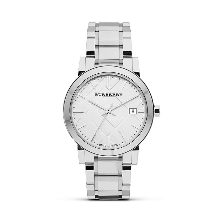 Burberry Unisex Classic Checked Analog Quartz 34mm Watch 