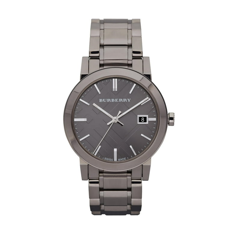 Burberry Men's BU9007 Gunmetal PVD Stainless Steel 38mm Burberry Men's BU9007 Gunmetal PVD Stainless Steel 38mm
