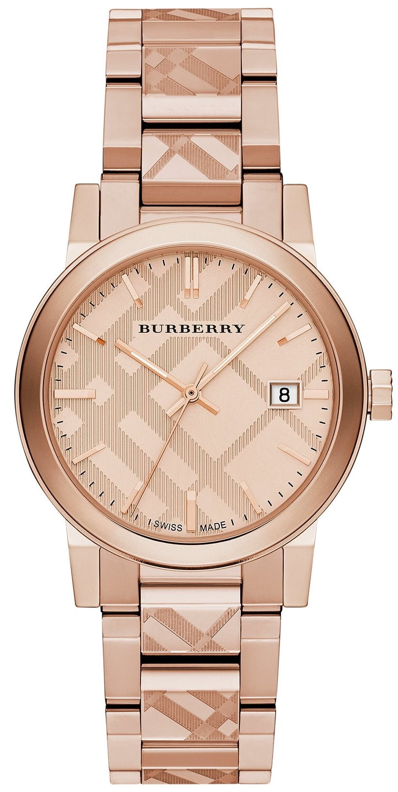 Burberry Men's BU9007 Gunmetal PVD Stainless Steel 38mm Burberry Men's BU9007 Gunmetal PVD Stainless Steel 38mm