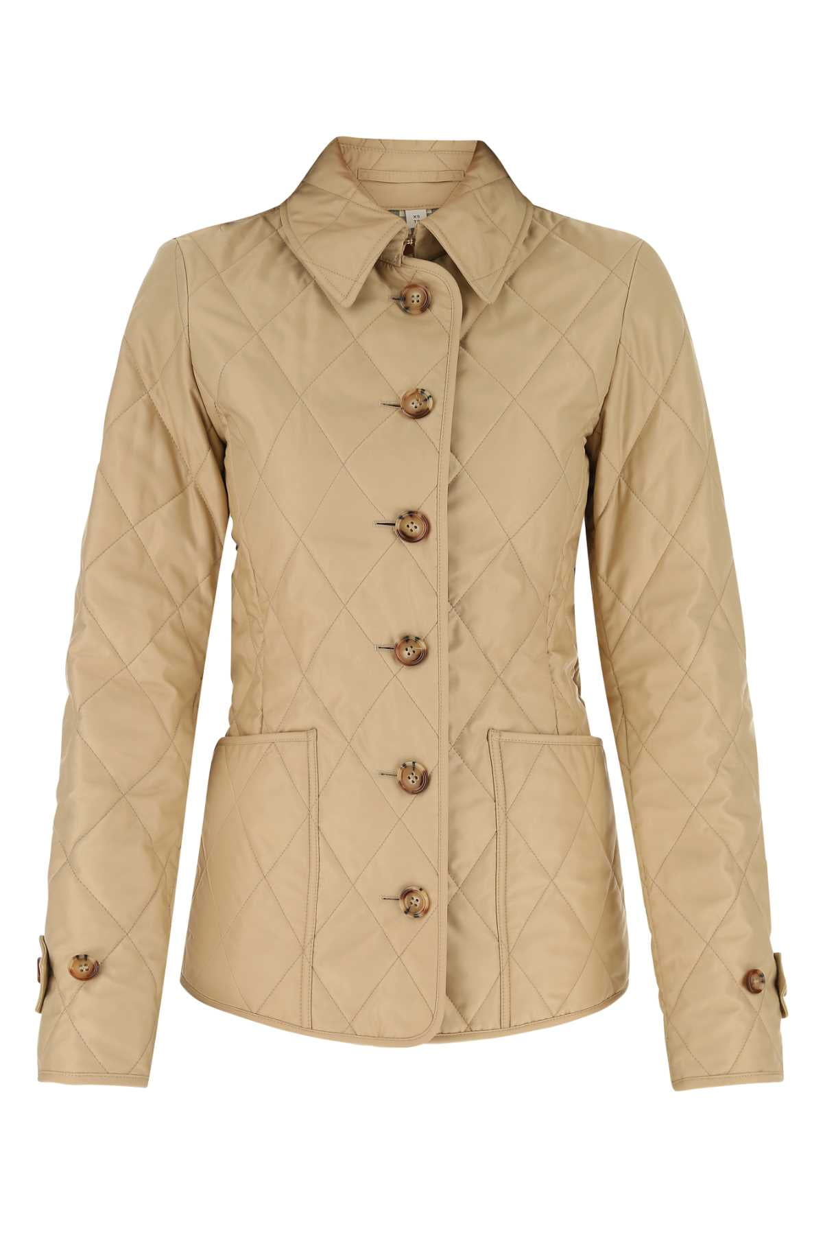 Burberry Woman Beige Polyester Jacket Walmart