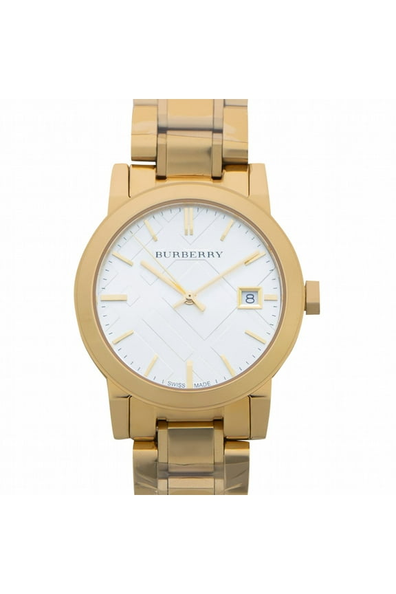 Women White Dial Gold-tone Ladies Watch 34 mm BU9103