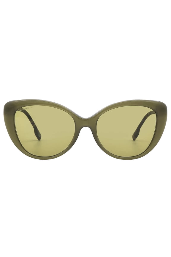 BE 4407 Acetate Womens Cat Eye Sunglasses Matte Green 54mm Adult