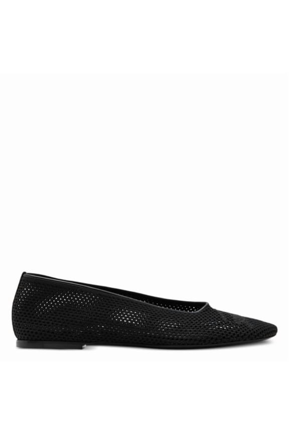 Ballerinas - Leather - Black Black (Women's)