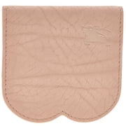 Burberry Womens Chess Card Holder - Leather - Pink Pink