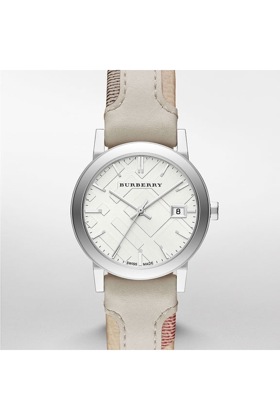 Women's Double Leather Analog Quartz 34mm Watch BU9132