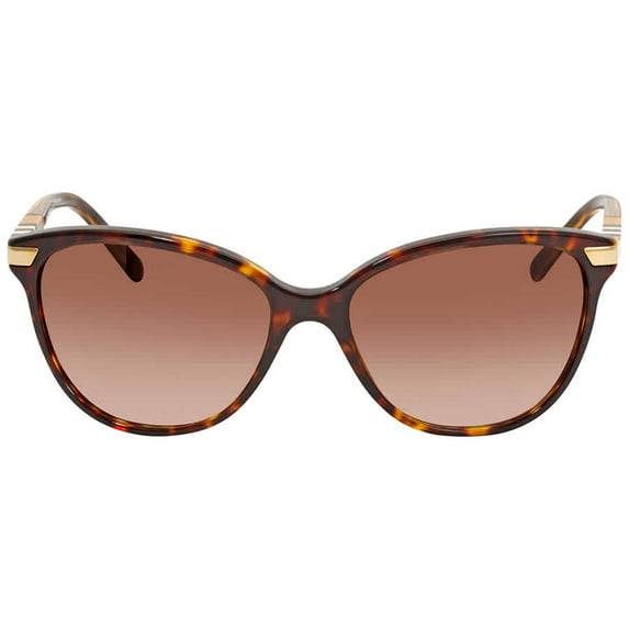 Burberry Women's Gradient BE4216-300213-57 Brown Oval Sunglasses