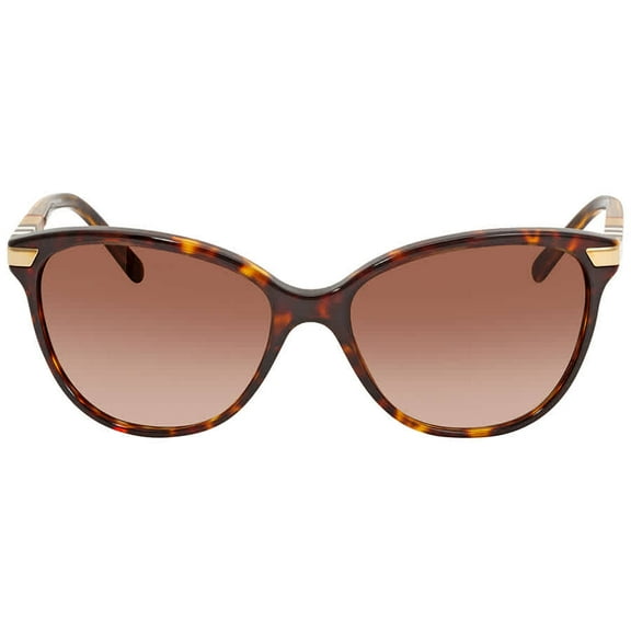 Burberry Women's Gradient BE4216-300213-57 Brown Oval Sunglasses