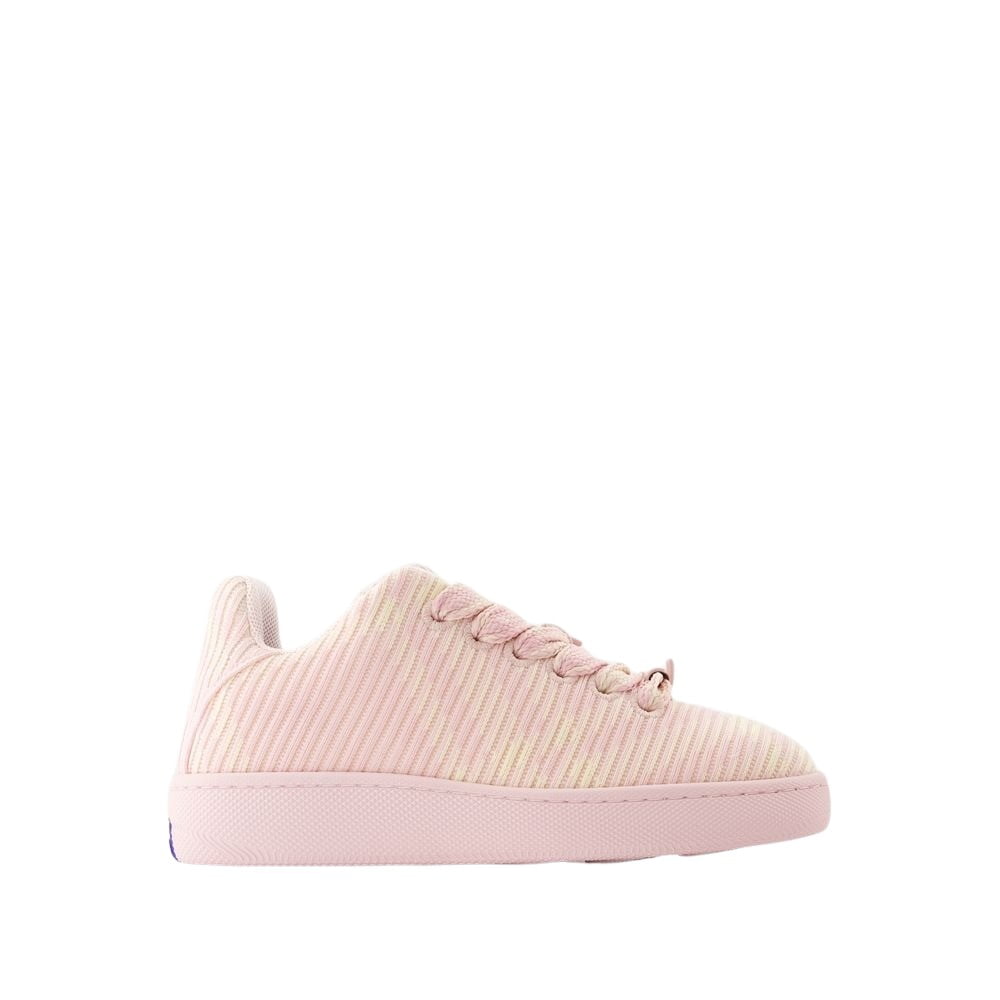 スニーカー Burberry LF Box Knit Sneakers - Burberry - Synthetic - Pink Burberry Lf Box Knit Sneakers - Synthetic - Pink Neutrals