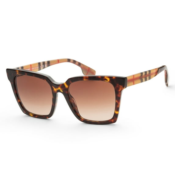 Burberry Women's Sunglasses 53mm Dark Havana/Brown Gradient