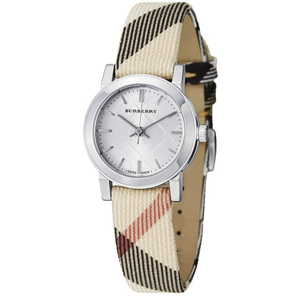 Burberry Women's White Face Analog Quartz 26mm Watch BU9212