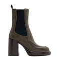 Burberry Womens Leather Wedge Chelsea Boots, Brand Size 38 ( US Size 8 ...