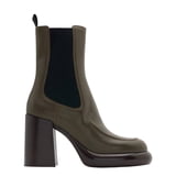 Burberry Womens Leather Wedge Chelsea Boots, Brand Size 38 ( US Size 8 ...