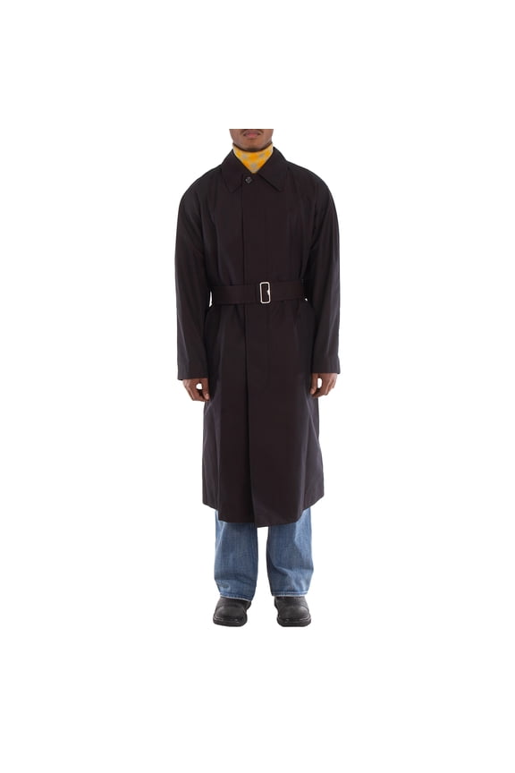 Zam Single-Breasted Trench Coat, Brand Size 52 ( US Size 42 )