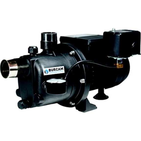 Burcam 0.75 HP Noryl Shallow Well Jet Pump