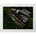 thumbnail image 1 of Burchett, P.H. 32x25 White Modern Wood Framed Museum Art Print Titled - Rusty Auto III, 1 of 4