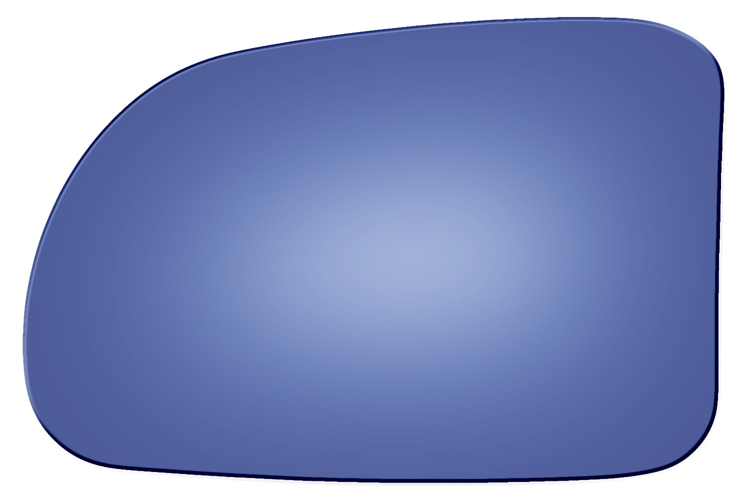 Burco 2527 Driver Side Flat Replacement Mirror Glass for Mazda RX-7