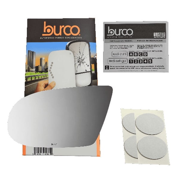 Burco 2631 Driver Side Flat Replacement Mirror Glass for Chevy Lumina