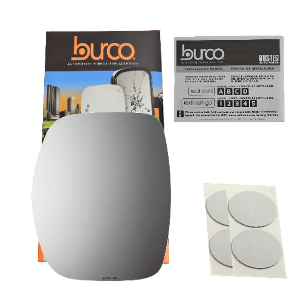 Burco 2750RSG Driver Side Flat Replacement Mirror Glass for Chevy Silverado 1500