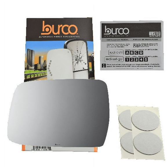 Burco 2757 Driver Side Power Replacement Mirror Glass For 00-04 Nissan Xterra