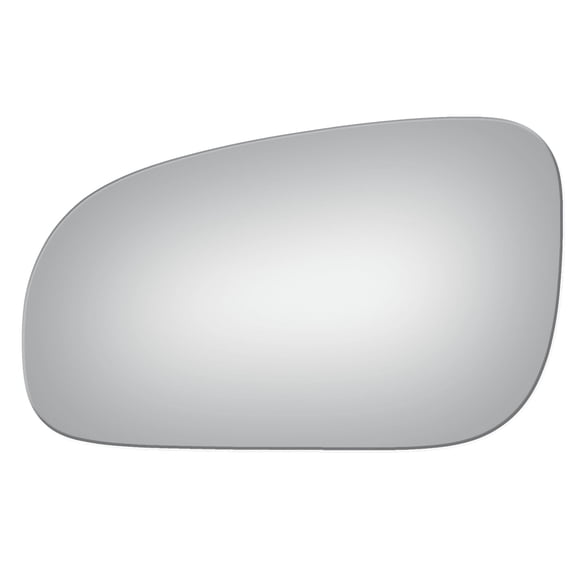 Burco- 2878 Flat Driver Side Replacement Mirror Glass for 2001-2003 Volvo S60 W/O Baking Plate