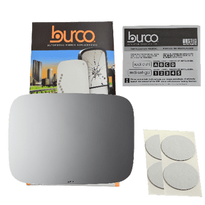 Burco 2948 Flat Driver Side Power Replacement Mirror Glass Compatible with 03-09 Hummer H2 (2003, 2004, 2005, 2006, 2007, 2008, 2009)