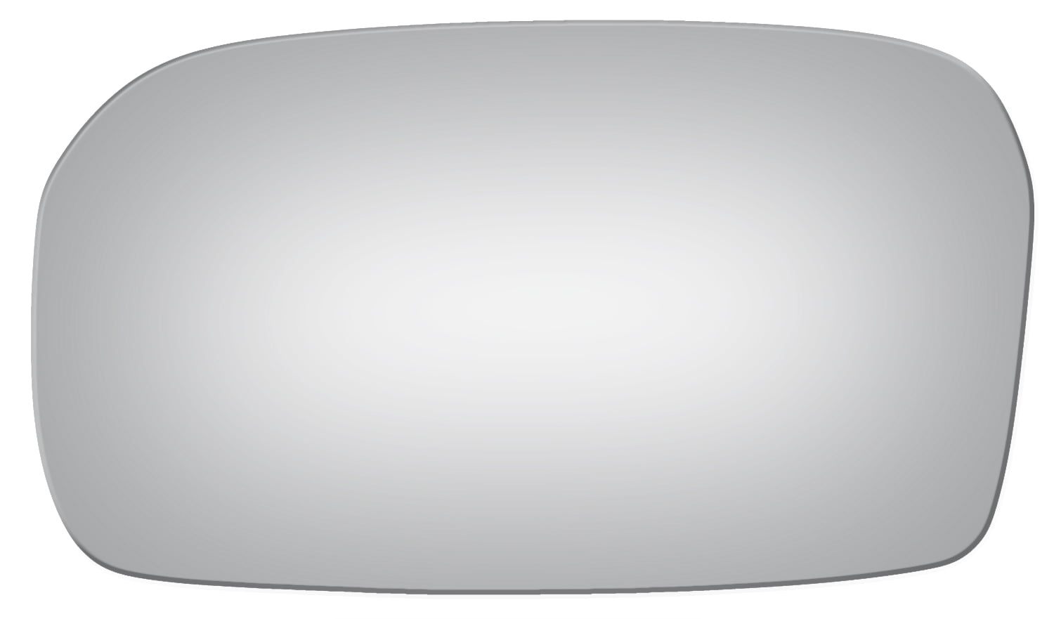 Burco 2960 Driver Side Flat Replacement Mirror Glass for Honda Civic