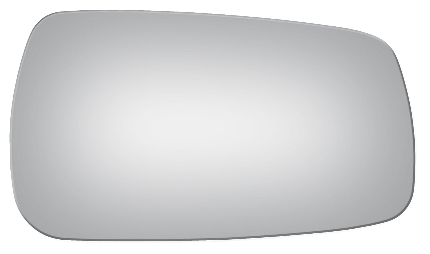 Burco 3179 Passenger Side Convex Replacement Mirror Glass for Ford Festiva