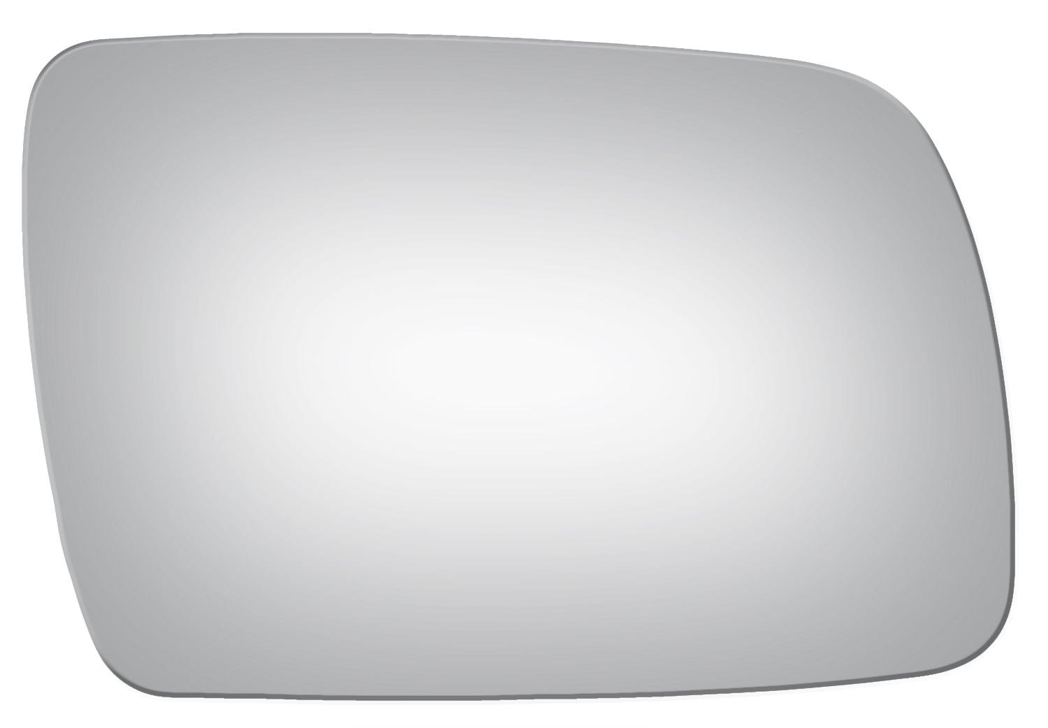 Burco 3235 Passenger Side Convex Replacement Mirror Glass for Jeep