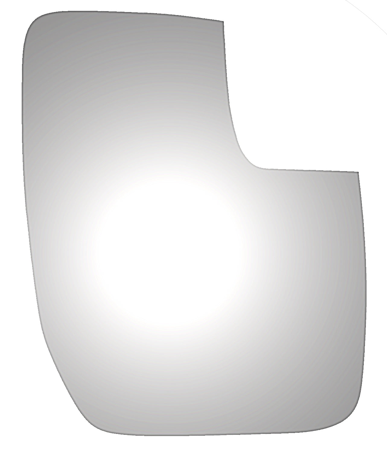 Burco 3320 Passenger Side Lower Convex Replacement Mirror Glass for Ford E-150