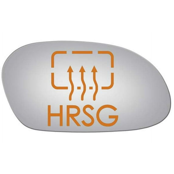 Burco 3558HRSG Right Side Mirror Glass for 96-99 Ford Taurus, Mercury Sable