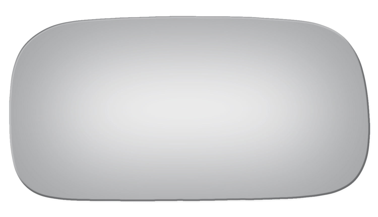 Burco 3641 Passenger Side Convex Replacement Mirror Glass for Cadillac Deville