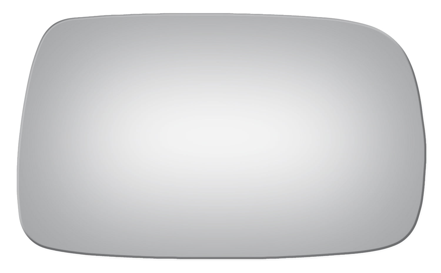 Burco 3676 Passenger Side Convex Replacement Mirror Glass for Toyota Echo
