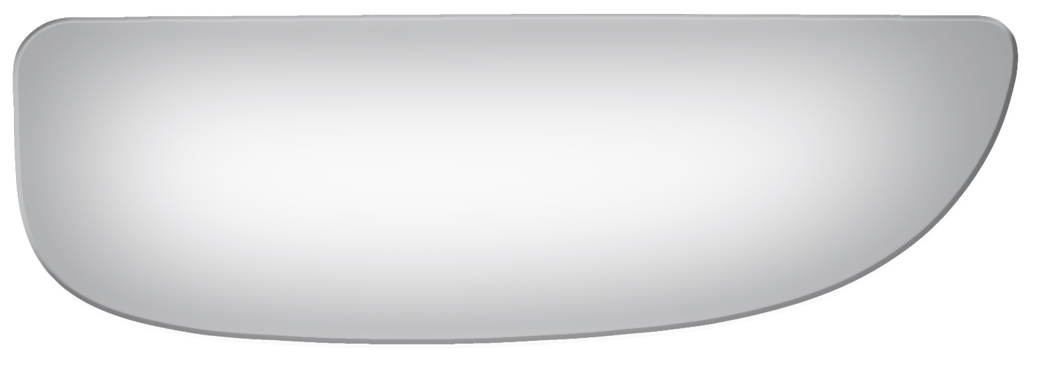 Burco 3922 Driver Side Lower Convex Replacement Mirror Glass for Ford