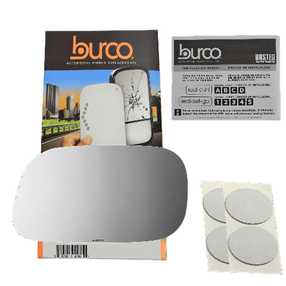 Burco 4028RSG Driver Side Flat Replacement Mirror Glass for Chrysler Aspen