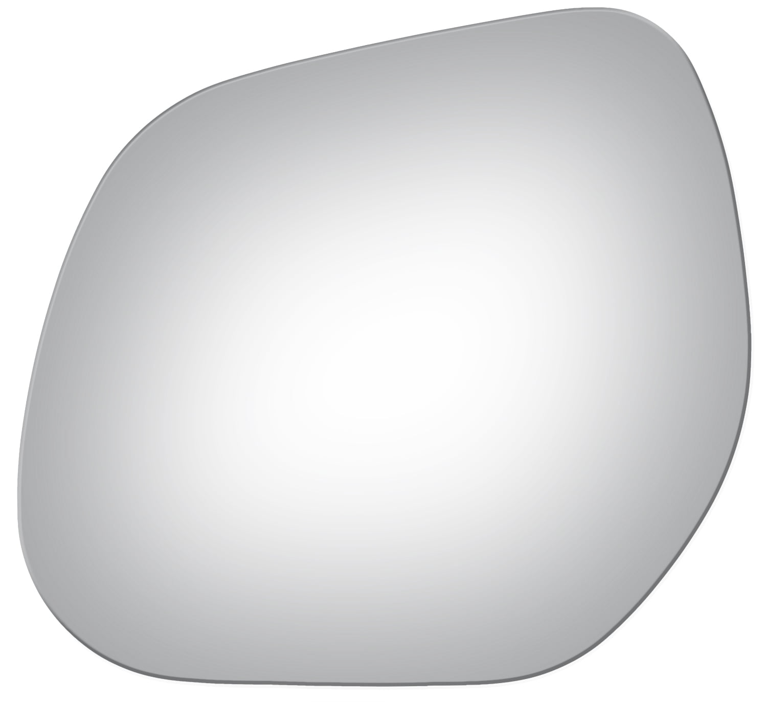 Burco 4196 Driver Side Flat Replacement Mirror Glass for Mitsubishi Outlander