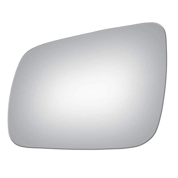 Burco 4224 Flat Driver & Passenger Replacement Mirror Glass for 2008-2014 Mitsubishi Lancer W/O Baking Plate