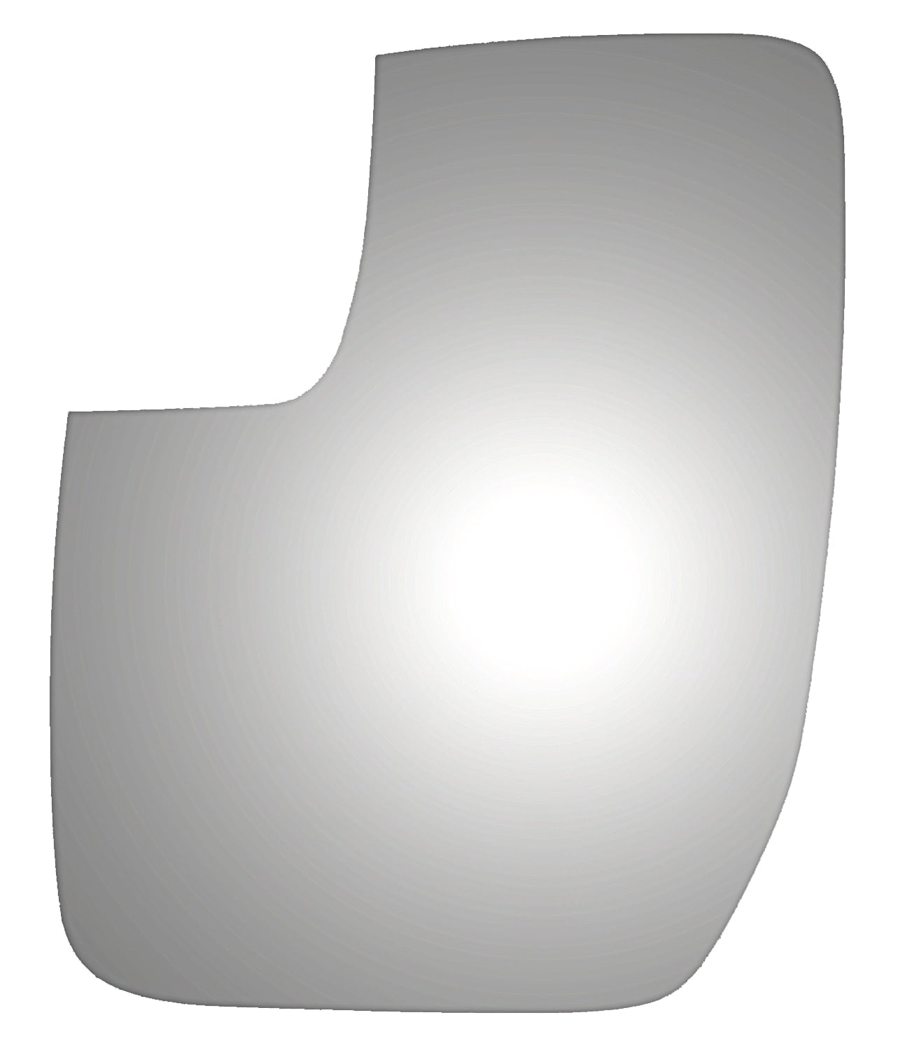Burco 4378 Driver Side Lower Flat Replacement Mirror Glass for Ford E-150